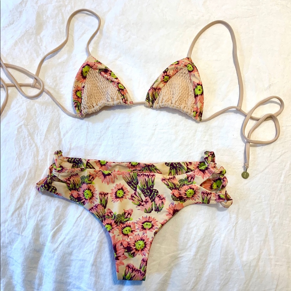 TORI PRAVER bikini top AND bottoms